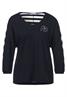 Shirt mit Partprint dark vintage blue