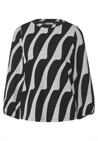 Shirt mit Print black