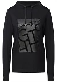 Shirt mit Print black