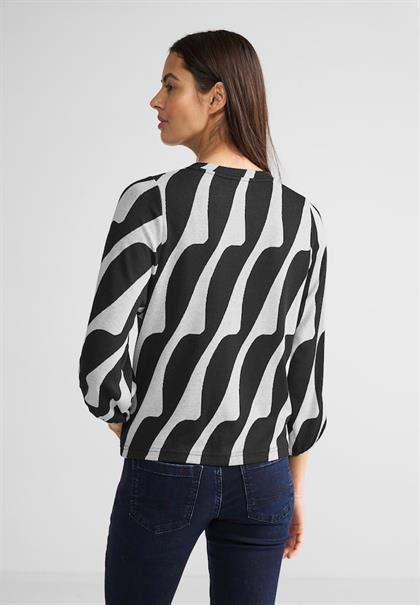 Shirt mit Print black