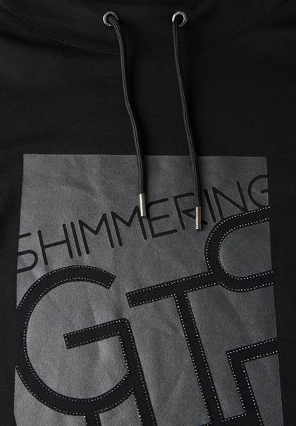 Shirt mit Print black