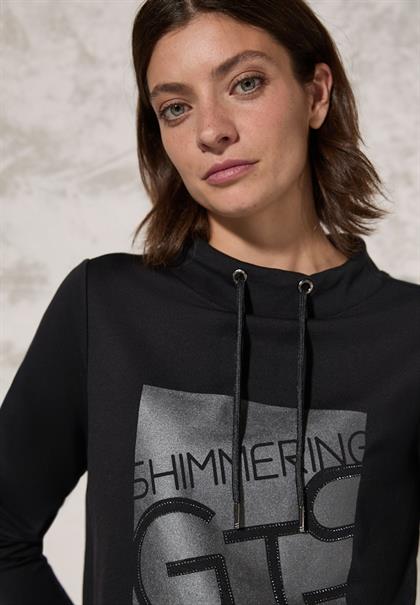 Shirt mit Print black
