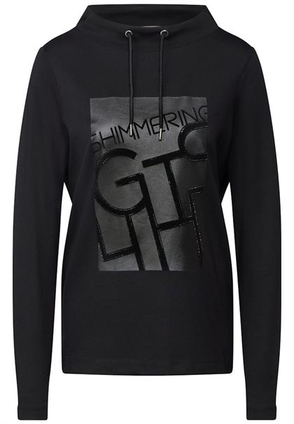 Shirt mit Print black
