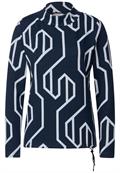 Shirt mit Print deep blue