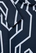 Shirt mit Print deep blue