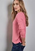 Shirt mit Raffungen sugar coral mel.