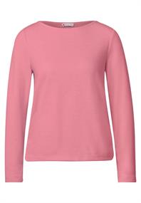 Shirt mit Raffungen sugar coral mel.