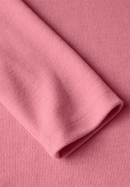 Shirt mit Raffungen sugar coral mel.