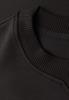 Shirt mit Ripp-Detail darkest brown mel.
