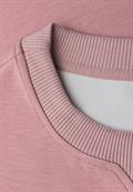 Shirt mit Ripp-Detail powder pink mel.
