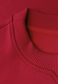 Shirt mit Ripp-Detail racing red mel.