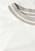 Shirt mit Rippdetail off white