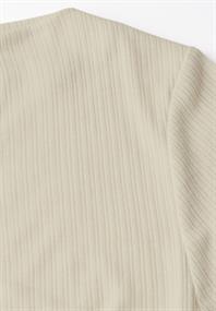 Shirt mit Rippenstruktur cloud cream mel.