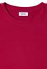 Shirt mit Rippstruktur beaujolais red