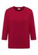 Shirt mit Rippstruktur beaujolais red