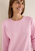 Shirt mit Rippstruktur blossom glow