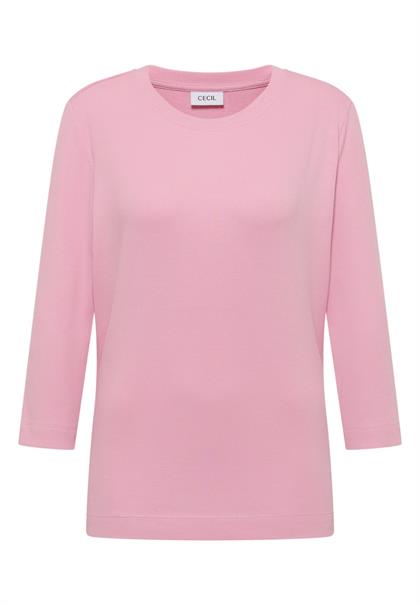 Shirt mit Rippstruktur blossom glow