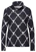 Shirt mit Rollkragen black