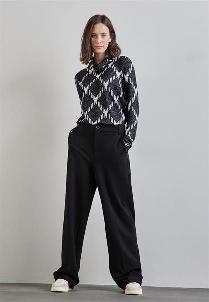 Shirt mit Rollkragen black