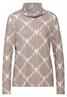 Shirt mit Rollkragen light mocha beige