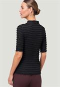 Shirt mit Rüschen black beauty