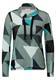 Shirt mit Schalkragen glaced green melange