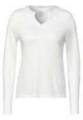 Shirt mit Schmucksteinchen vanilla white