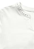 Shirt mit Schmucksteinchen vanilla white