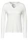 Shirt mit Schmucksteinchen vanilla white