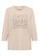 Shirt mit Schmucksteinen oat milk beige