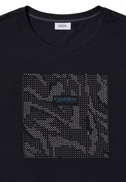 Shirt mit Schmucksteinen urban dark blue