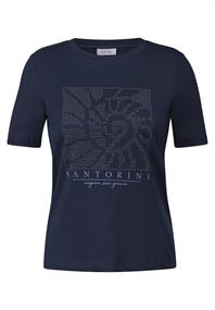 Shirt mit Schmucksteinen urban navy blue