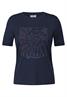 Shirt mit Schmucksteinen urban navy blue