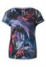 Shirt mit Schulterdetail carbon grey