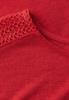 Shirt mit Spitzendetail glory red