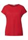 Shirt mit Spitzendetail glory red