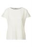 Shirt mit Spitzendetail off white