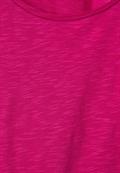 Shirt mit Spitzeneinsatz nu pink
