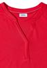 Shirt mit Split Neck im Tunika-Look glazed apple red