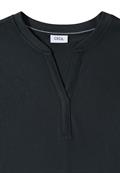 Shirt mit Split Neck im Tunika-Look palm breeze green