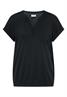 Shirt mit Split Neck im Tunika-Look palm breeze green