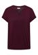 Shirt mit Split Neck im Tunika-Look sweet grape red