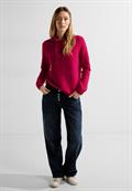 Shirt mit Stehkragen cosy coral