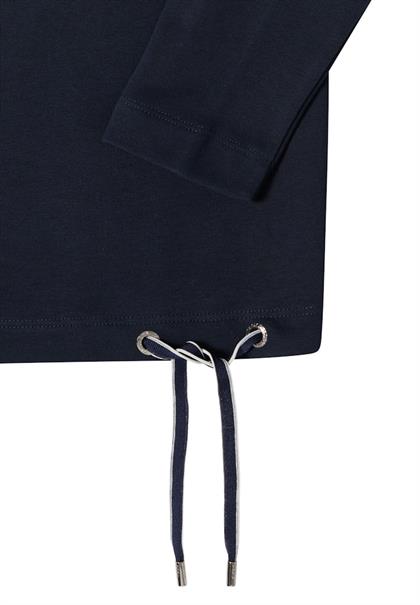 Shirt mit Stickerei universal blue