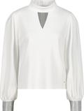 Shirt mit Strasssteinen off-white