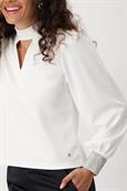 Shirt mit Strasssteinen off-white
