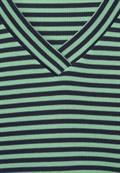 Shirt mit Streifen bud green