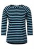 Shirt mit Streifen Muster light eucalyptus green