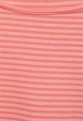 Shirt mit Streifen Muster rose pepper