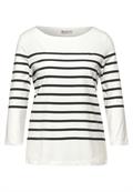 Shirt mit Streifen off white